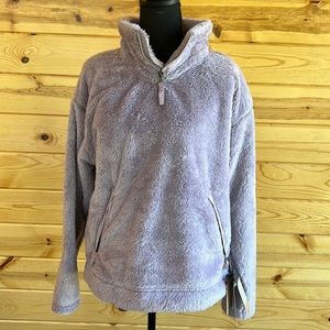 The North Face furry Fleece Pullover - Large